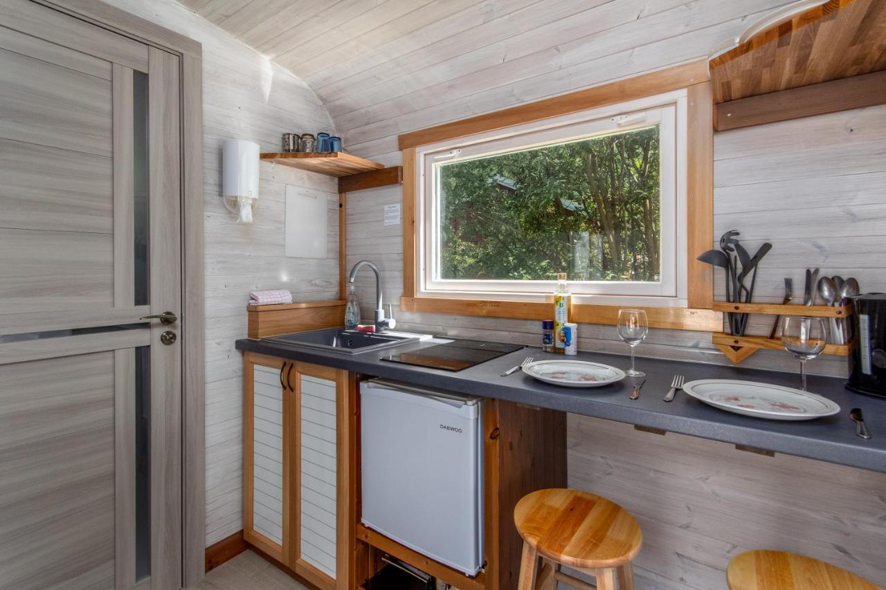 Tiny House With Terrace Villa Flam Bagian luar foto